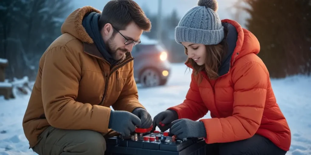 Car Battery Winter 2